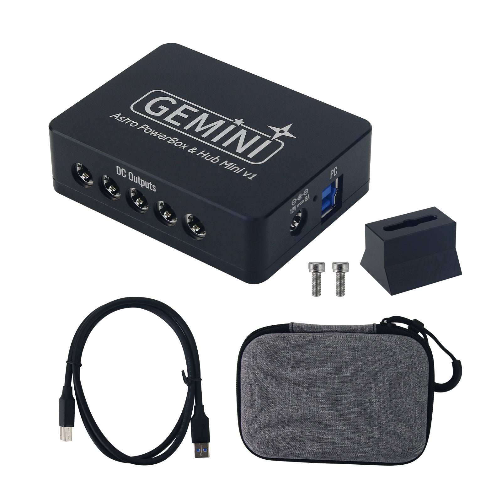 Gemini New USB3.0 Mini Portable Power Supply Management Box Astronomic