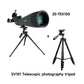 SVBONY SV28A 20-60X / 25-75X Zoom 80MM/100MM Objective Lens Spotting Scope with Tripod and Cellphone Holder for Outdoor Adventure