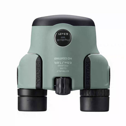 PENTAX Papilio III WR Green 6.5X21 / 8.5x21 HD Macro Telescope BAK4 Prism Outdoor Waterproof Binocular