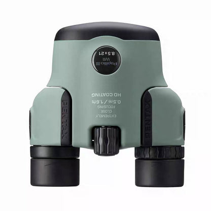 PENTAX Papilio III WR Green 6.5X21 / 8.5x21 HD Macro Telescope BAK4 Prism Outdoor Waterproof Binocular