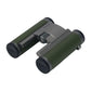 REASUR Green 10X25 Folding Binocular Telescope HD APO Pre-focus Flat-fielding Binocular for Bird Watching