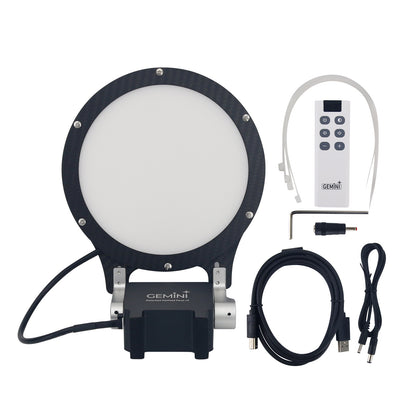 TeSeek Gemini 130mm Aperture Second Generation Astronomical Electric Flat Panel ASCOM Driving Carbon Fiber Electric Lens Cover