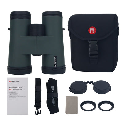SKY ROVER 6x32mm/7.5x32mm Banner Cloud APO Binocular Telescope Ultra Flat Field Compact ED Glass Binocular