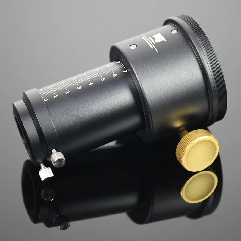 TeSeek J001 Full Metal Refractive Focuser Single Speed 2-inch Focuser No-rack for Refractive Astronomical Telescope