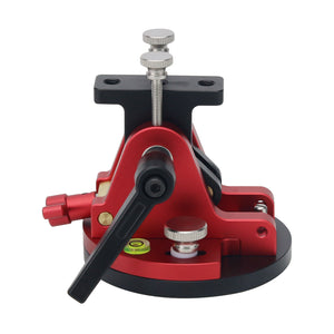 TeSeek Red Equatorial Latitude Adjusting Base Mount for Universal Equatorial Mount Latitude Fine Adjustment