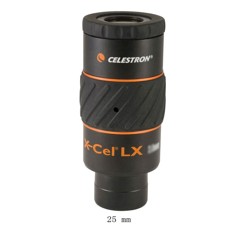 Celestron X-CEL LX 25mm Eyepiece Telescope Eyepiece 1.25" Barrel Suitable for Moon Planet Observation