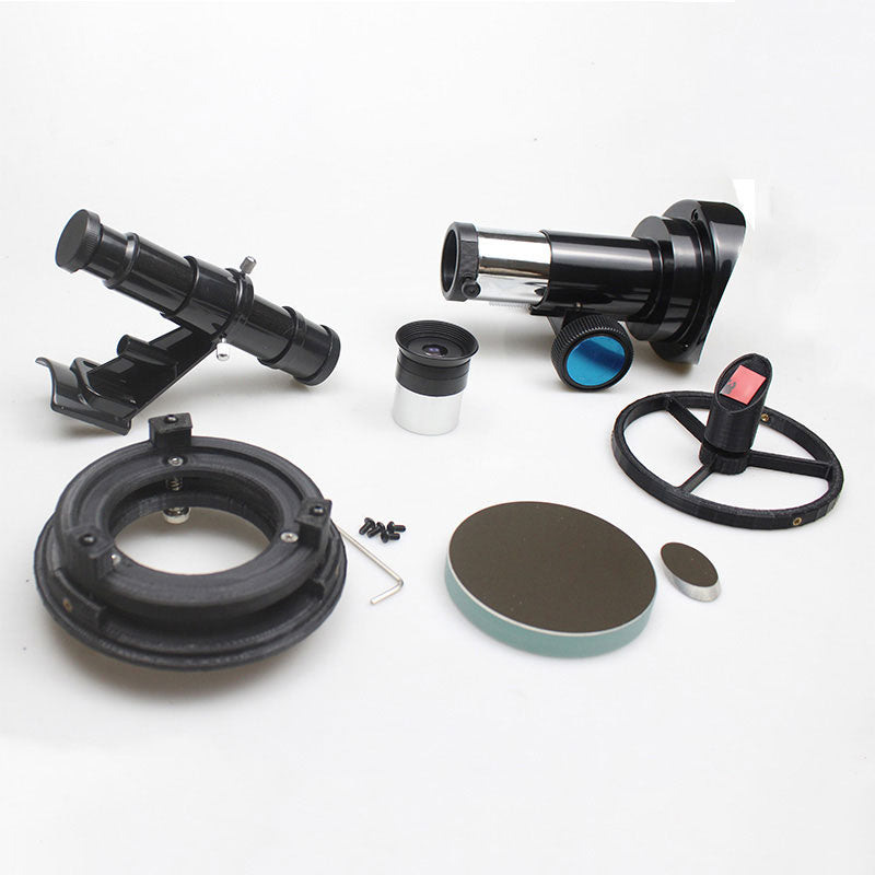 TeSeek D76F700 Newtonian Telescope DIY Kit Newtonian Reflector Telescope Parts Accessories for Astronomy