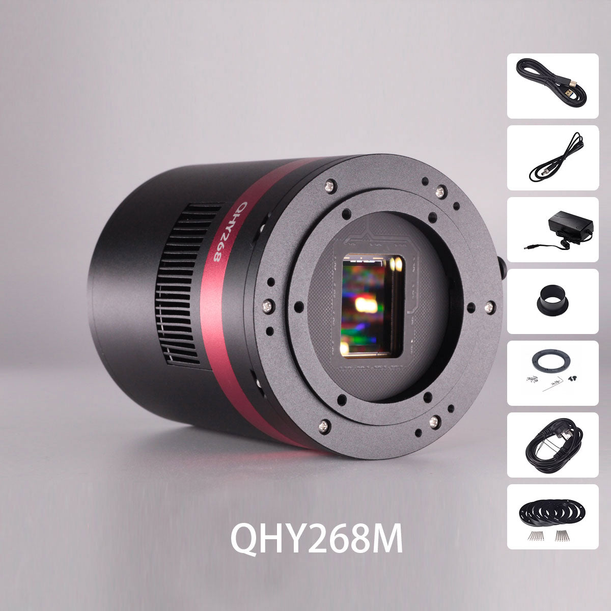 Teseek QHY268M Black and White COMS Camera 26MP Astronomical Camera Cooled Camera w/ Humidity Sensor