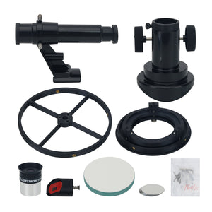 TeSeek D114F500 Newtonian Telescope DIY Kit Newtonian Reflector Telescope Parts Used in Astronomy