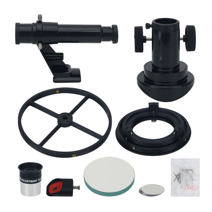 TeSeek D114F500 Newtonian Telescope DIY Kit Newtonian Reflector Telescope Parts Used in Astronomy