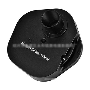 TeSeek Metal 1.25-inch Manual Filter Wheel Multiple 5-Filter Wheel High Quality Accessory for Astronomical Telescope