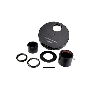 TeSeek 2-inch Manual Filter Wheel Multiple 5-Filter Wheel High Quality Accessory for Astronomical Telescope