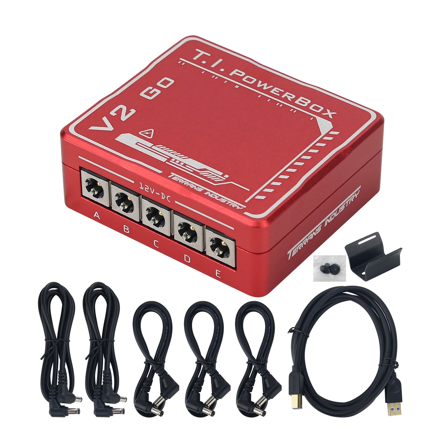 TeSeek PowerBoxGo V2 120W 12V/10A ASCOM Comprehensive Power and USB Data Management Box for Remote Astronomical Photography