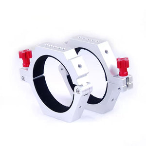 TeSeek Pair of Astronomical Telescope Tube Ring Hoop CNC Processing for TAKAHASHI  FSQ85 FS76DS FS100DC FS100DF