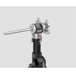 TeSeek Astronomical Telescope 3-inch Equatorial Mount Dual-arm Heavy-duty Design for Binocular Telescope