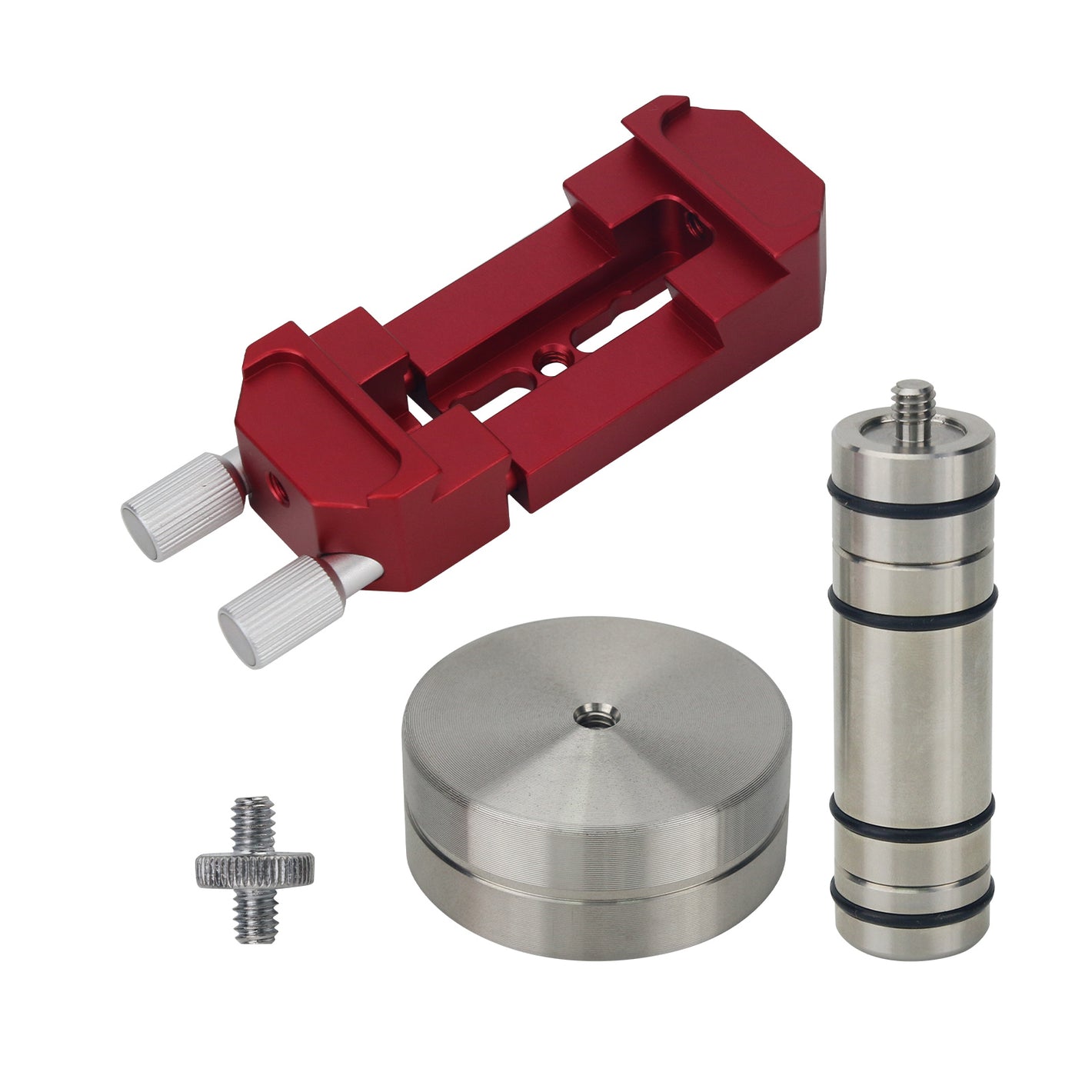 TeSeek S8337 Astronomical Telescope Balance Weight Set with Z-Axis Balance Support V-shape and D-shape Slot 3-Direction Installation