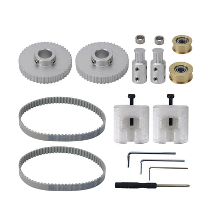 TeSeek Equatorial Mount Synchronous Belt Modification Kit Accessories for Sky-Watcher Heq5 Pro Mount