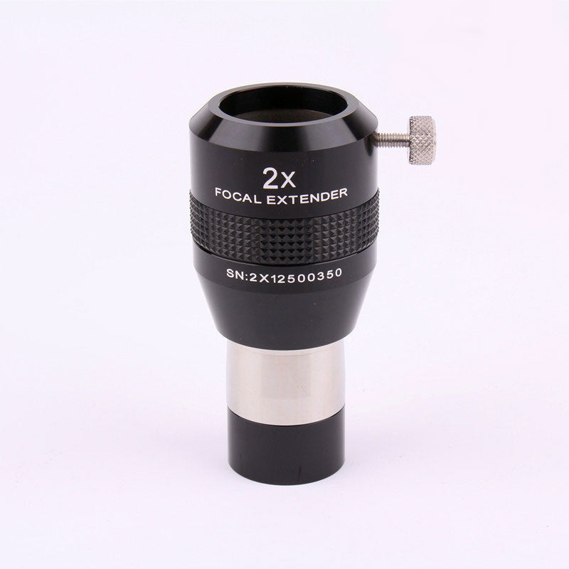 TeSeek 1.25” Barlow Lens Super Color Correction 2X Focal Extender 4-Piece Structure High Quality Astronomical Accessory