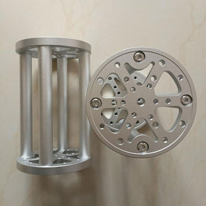 TeSeek MT-1 195mm/7.7&quot; EQ Mount Pier Extension (Silver) for ZWO TC40 CF40 and Tripods with 3/8&quot; Screw