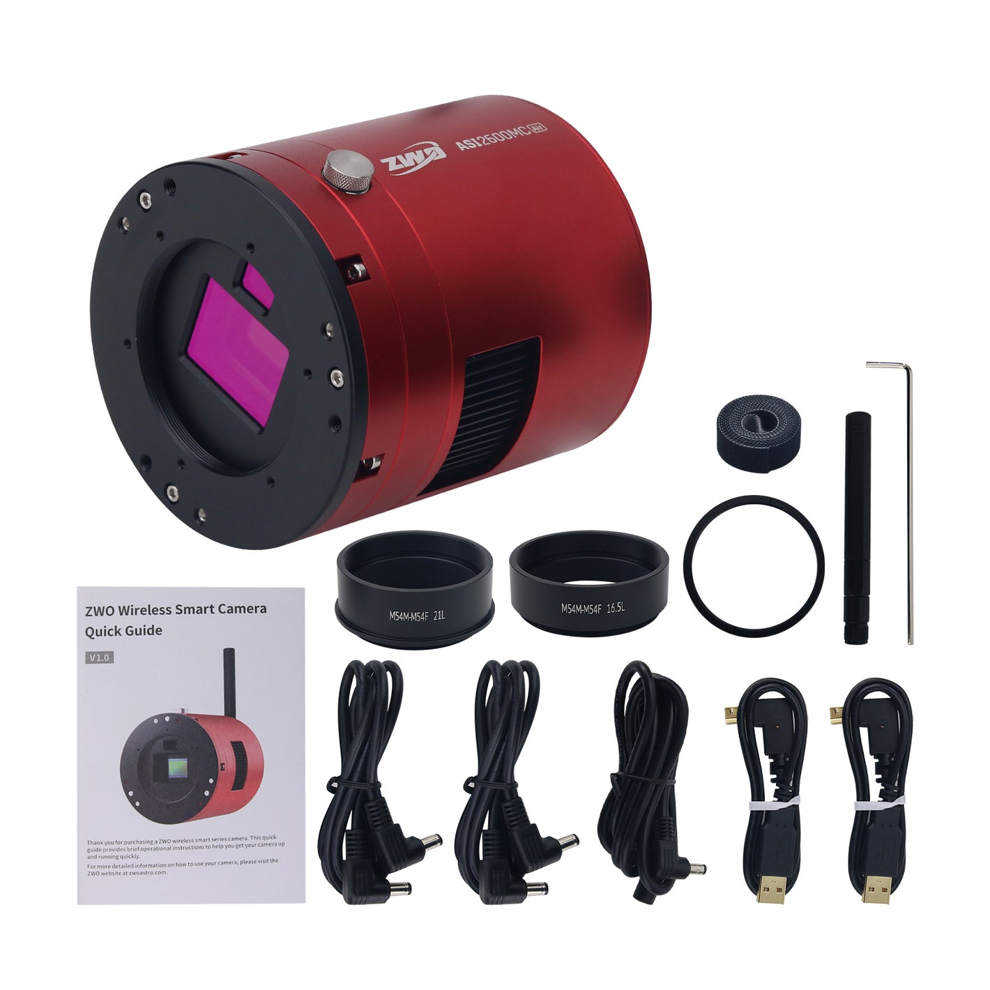 ZWO ASI2600 Astronomy Cooled Guide Camera Wireless Intelligent Camera Support APP Control