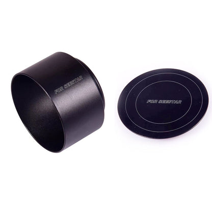 TeSeek Metal Dew Shield and Seestar S50 Dust Cover Kit Designed for ZWO Seestar S50 Smart Telescope