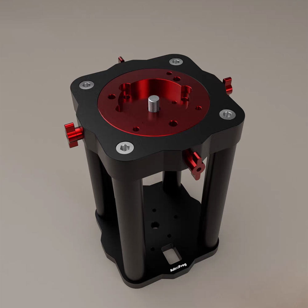 TeSeek Quick Installation and Release Equatorial Mount Support Height Increasing Joint Support for HEQ5/EQ3D/TC40 Tripods
