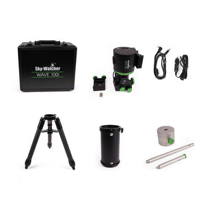 TeSeek W100i Professional Harmonic Equatorial Mount 10KG Load Capacity GoTo Strain Wave Mount with Dual Dovetail Slots