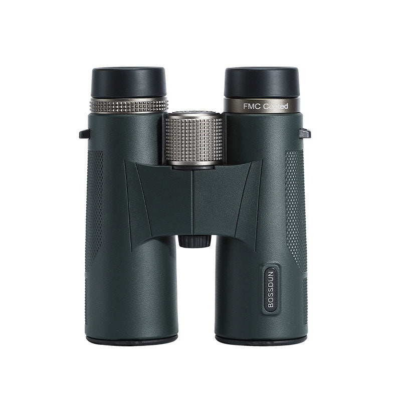 TeSeek 12X42GO-ED Dark Green ED Binocular Telescope HD BAK4 Prism High Precision Night Vision Goggles IP67 Waterproof