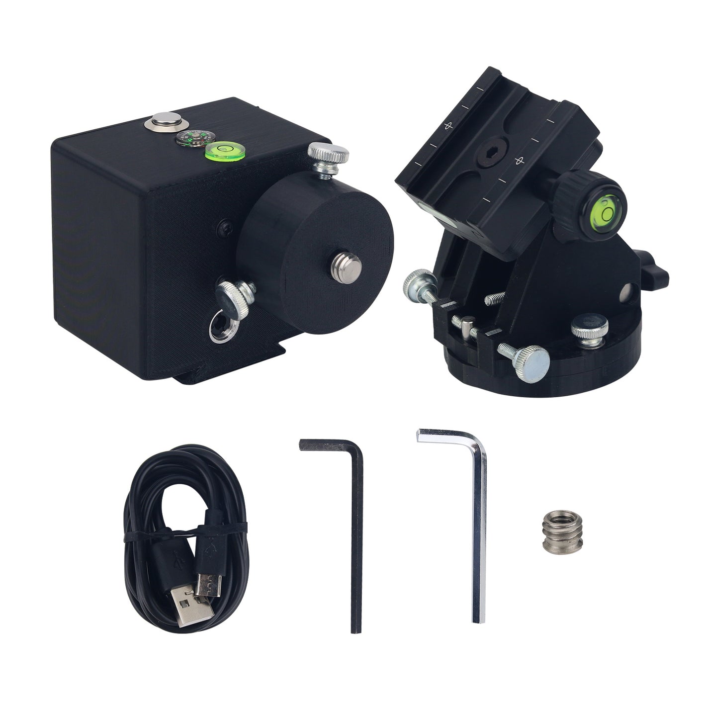 TeSeek Third Generation Upgraded Version Harmonic Equatorial Mount with Latitude Adjustment Base Set