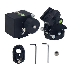 TeSeek Third Generation Upgraded Version Harmonic Equatorial Mount with Latitude Adjustment Base Set