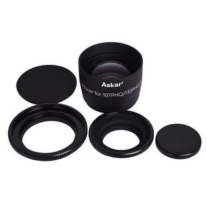 Askar F4.9 0.7x Full-frame Reducer Professional Astronomical Accessory for 107PHQ/130PHQ Astrograph