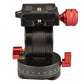 TeSeek Mini Compact Hydraulic Panoramic Gimbal 360-degree Rotation Camera Gimbal 2D Pan and Tilt