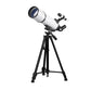 TeSeek 70500 Astronomical Telescope 70mm Aperture Finderscope 20X-375X Magnification with 1.4-Meter Tripod