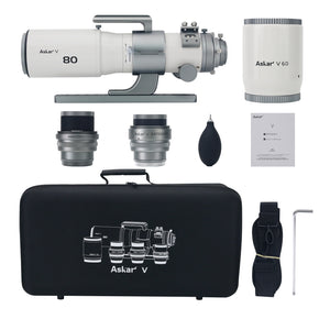 Askar V Professional Astronomical Telescope 60/80mm Double Objective Lens with Reducer/Extender