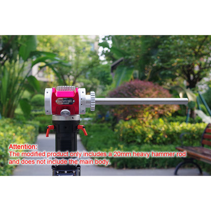 TeSeek 20mm Counterweight Rod for Astronomical Telescope Follow-up Altazimuth Mount Manual Tracking System