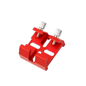 TeSeek Aluminum Alloy Dovetail Groove Conjoined Cross Finderscope Base Bridge Dovetail Slot for 150SLT/6SE/8SE/C8/C5/C6