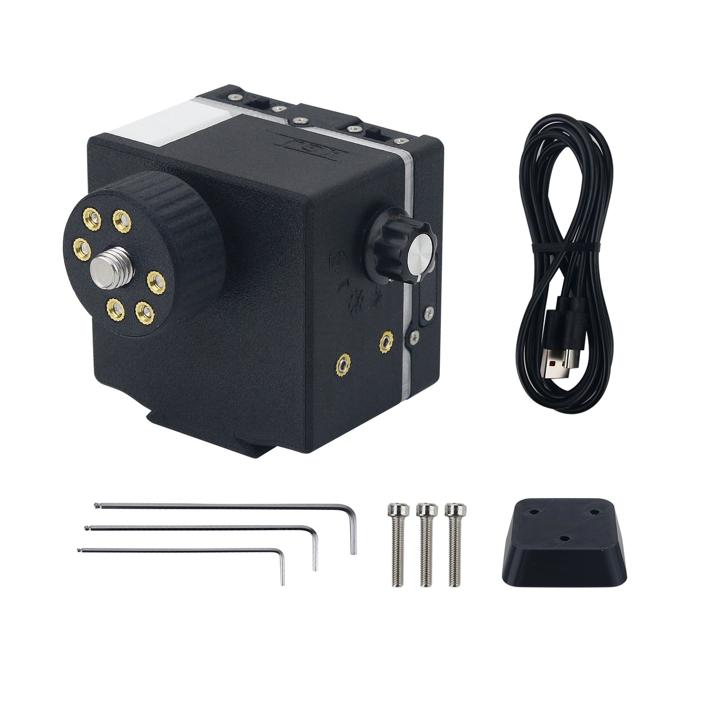 TeSeek Line Pro DIY 3D PETCF Lite/ABSGF10 Non Idle Stroke Single-axis Star-Field Equatorial Mount Theodolite for Deep Space Photography