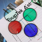 ToupTek Professional 2-inch/36mm LRGB Filter Set RGB Three-channel Astronomical Filters for Monochrome Cameras