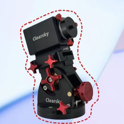 Clearsky CSM Lightweight 6KG High Load Capacity Harmonic Equatorial Mount Harmonic Reducer Driving / Latitude Adjustment