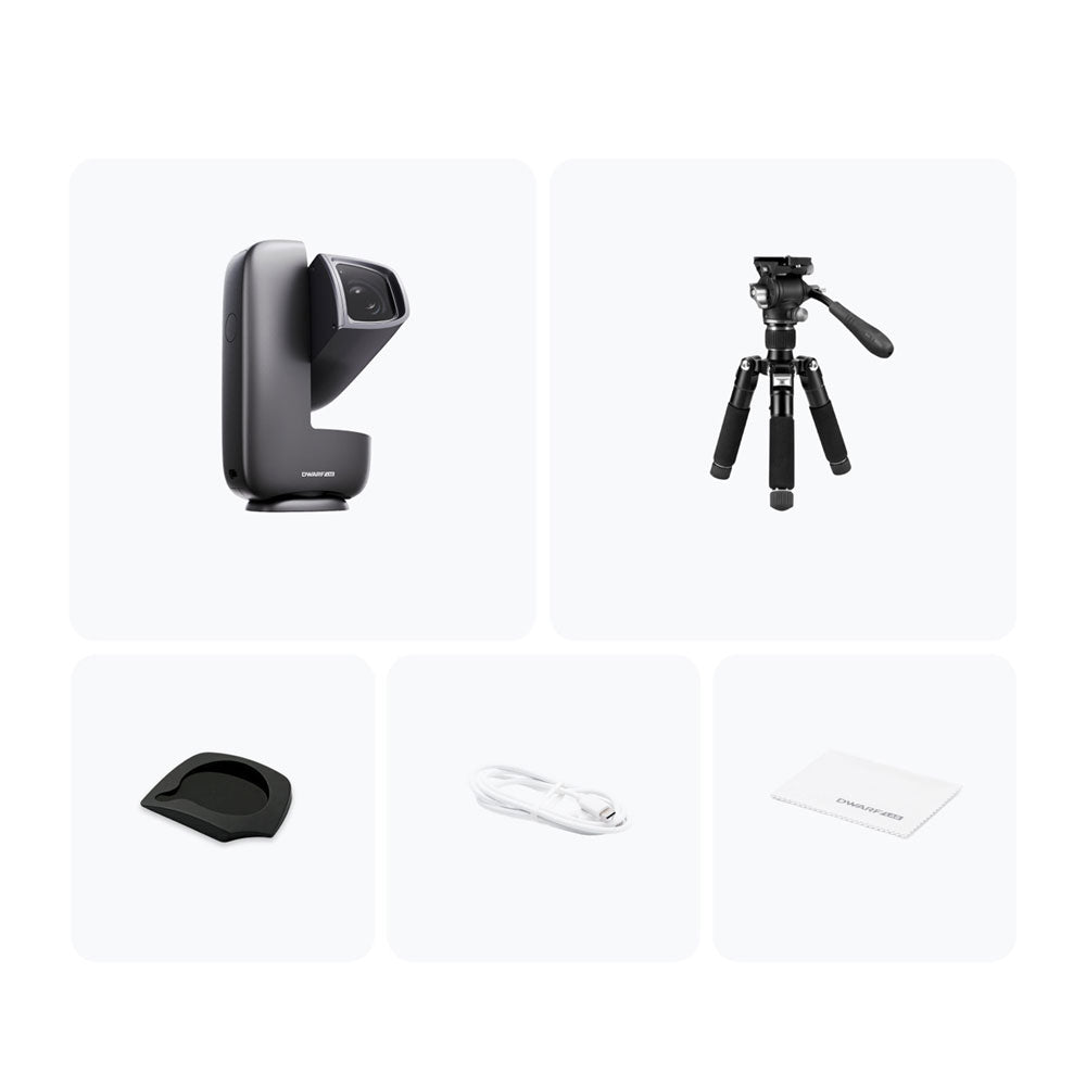 DWARFLAB DWARF Mini Pocket Astronomical Smart Telescope Fully Automated Equatorial Go-to Telescope with Hydraulic Gimbal Tripod