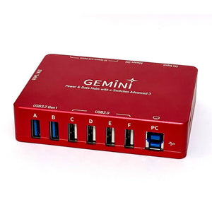 Red Gemini Astronomy Power Management Box Power &amp; Data Hubs Advanced 3 Controller with Remote Switch Control