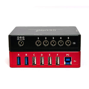 Black Gemini Astronomy Power Management Box Power &amp; Data Hubs Advanced 3 Controller with Remote Switch Control