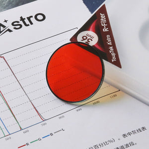 ToupTek Professional 36mm R-Filter 595-695NM RGB Three-channel Astronomical Filters for Monochrome Cameras