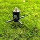 ME02 Round Type Antenna Adapter Base M10 with M10 to 1/4 Female Adapter Support Tripod Mounting