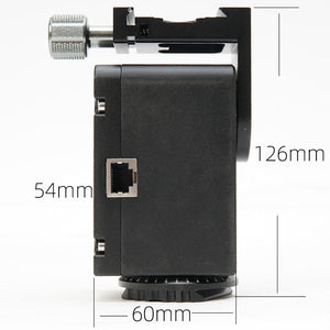 E-slider Panoramic 2D 2-Axis Linkage Electric Control Gimbal Time-lapse Photography Astronomical Camera Gimbal