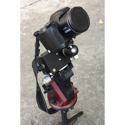 Third Generation Pro Bluetooth Version 2-IN-1 Equatorial Mount + Latitude Base with 4KG Load Capacity