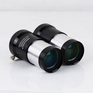 ANGELEYES 2X Barlow Lens Magnifier 2-inch HD Astronomical Telescope Barlow Eyepiece M42 (Silvery)