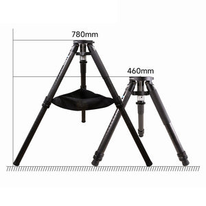 ToupTek T-Forty Carbon Fiber Lightweight Tripod M6 3/8-inch Portable Astronomy Tripod 50KG Load Capacity
