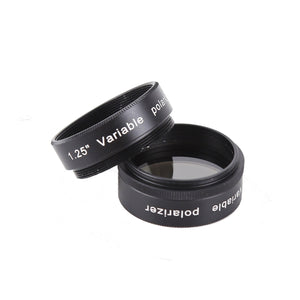 Angeleyes 1.25-inch/31.7MM Adjustable Polarizing Filter Telescope Variable Polarizer for Eyepiece/Zenith Mirror