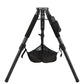 CF-50 Portable Carbon Fiber Tripod 460-770mm with 50KG Load Capacity for Astronomical Telescopes